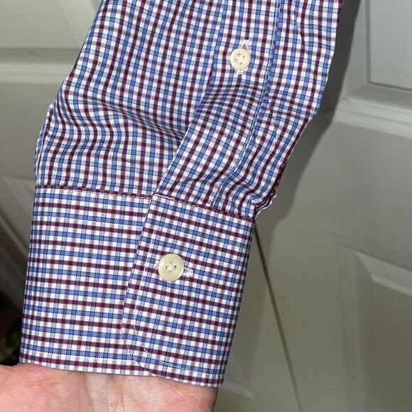 Peter Millar plaid button down shirt - Picture 6 of 7
